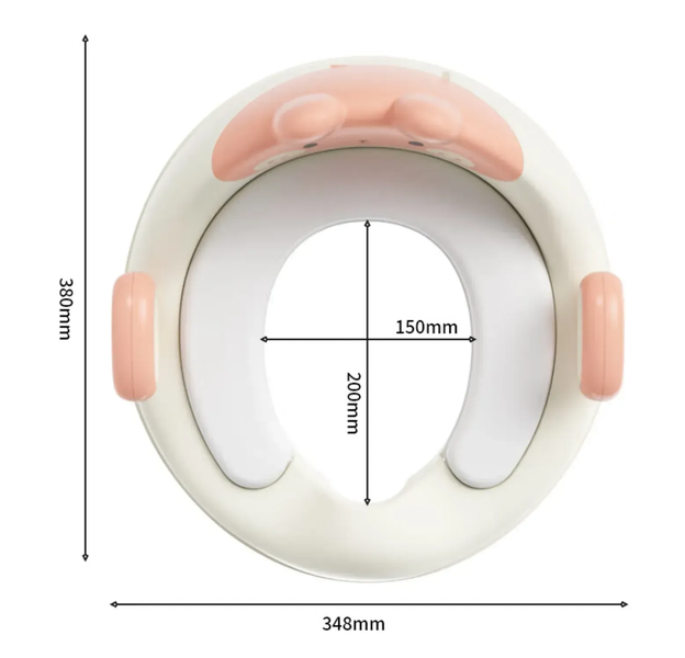 zdjęcie Nakładka na sedes, jasnor&oacute;żowy BH-134LP | Babyhood
