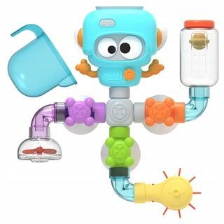 zdjęcie Zabawka Wodna Dla Dzieci Do Wanny Do Kąpieli Wodna Fontanna Robot 20 części YB1724 | Babyhood